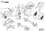 Bosch 3 600 HA4 306 Rotak 43 Lawnmower 230 V / Eu Spare Parts